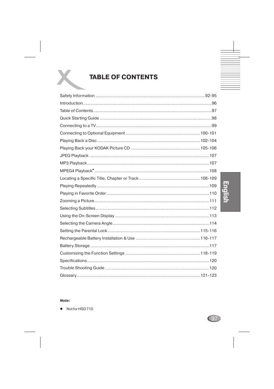 Xoro HSD 710 User Manual | Page 97 / 124