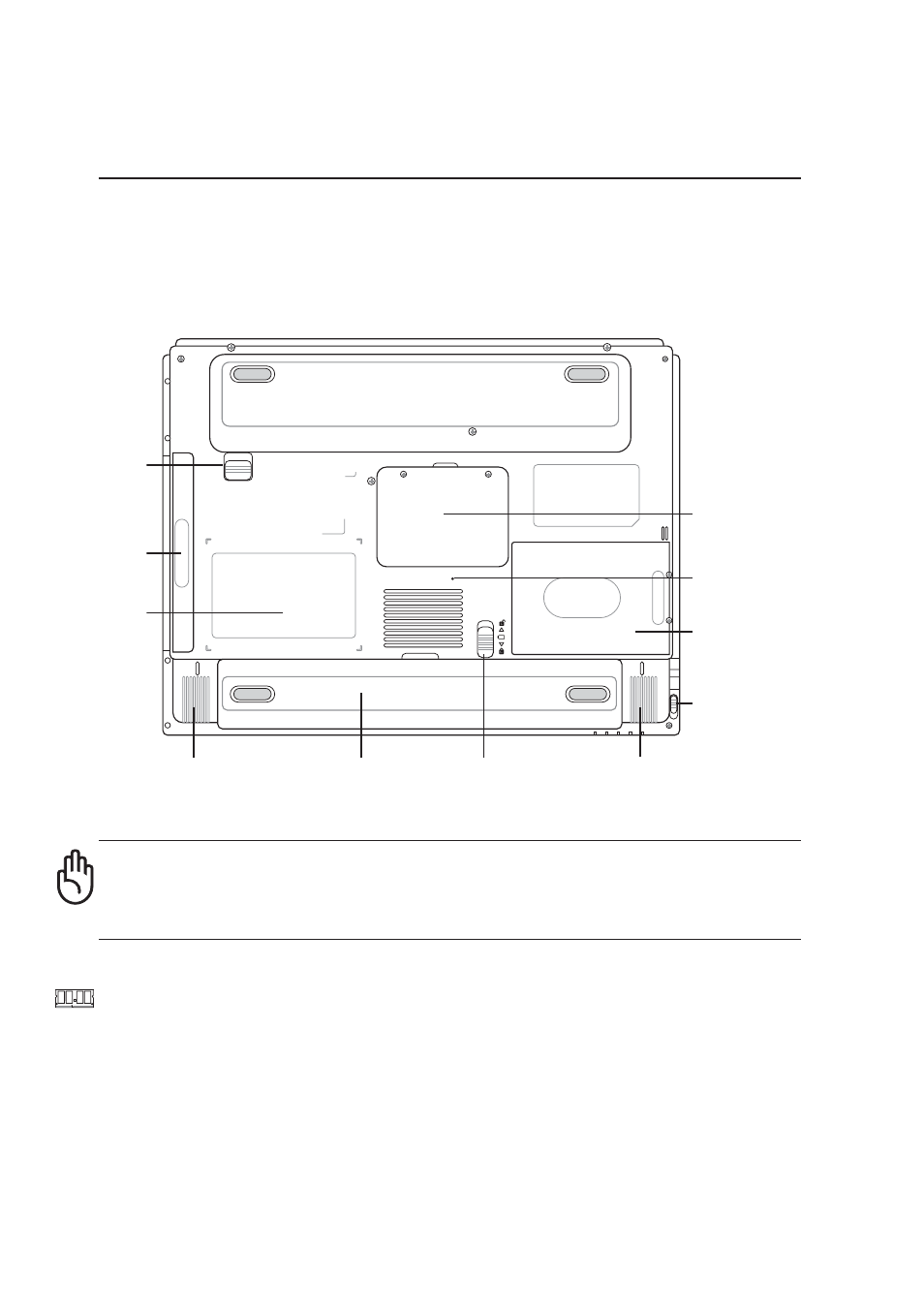 Bottom side, Knowing the parts | Asus M6N User Manual | Page 19 / 76