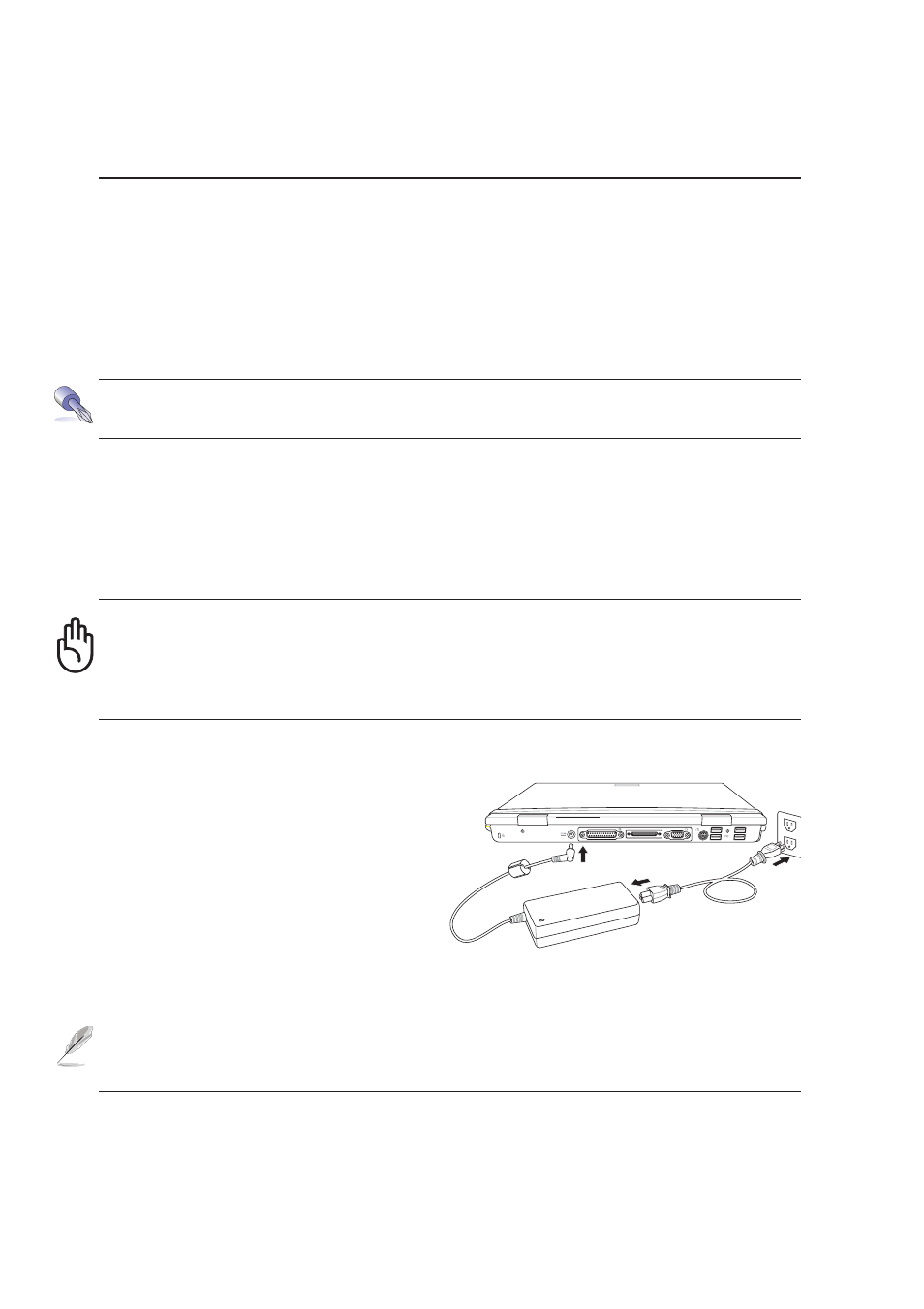 Power connection | Asus M6N User Manual | Page 29 / 76