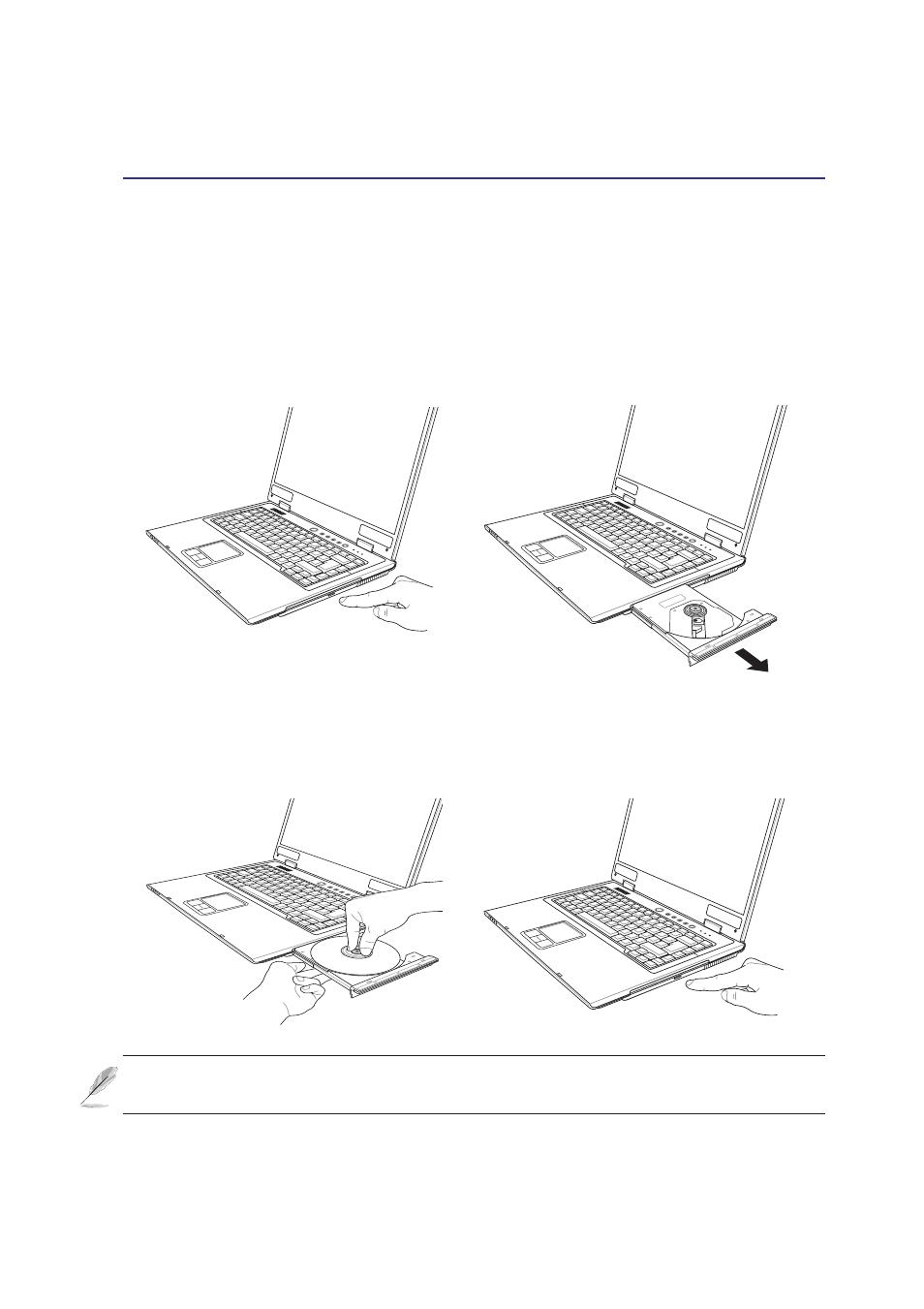 Optical drive | Asus M6N User Manual | Page 46 / 76