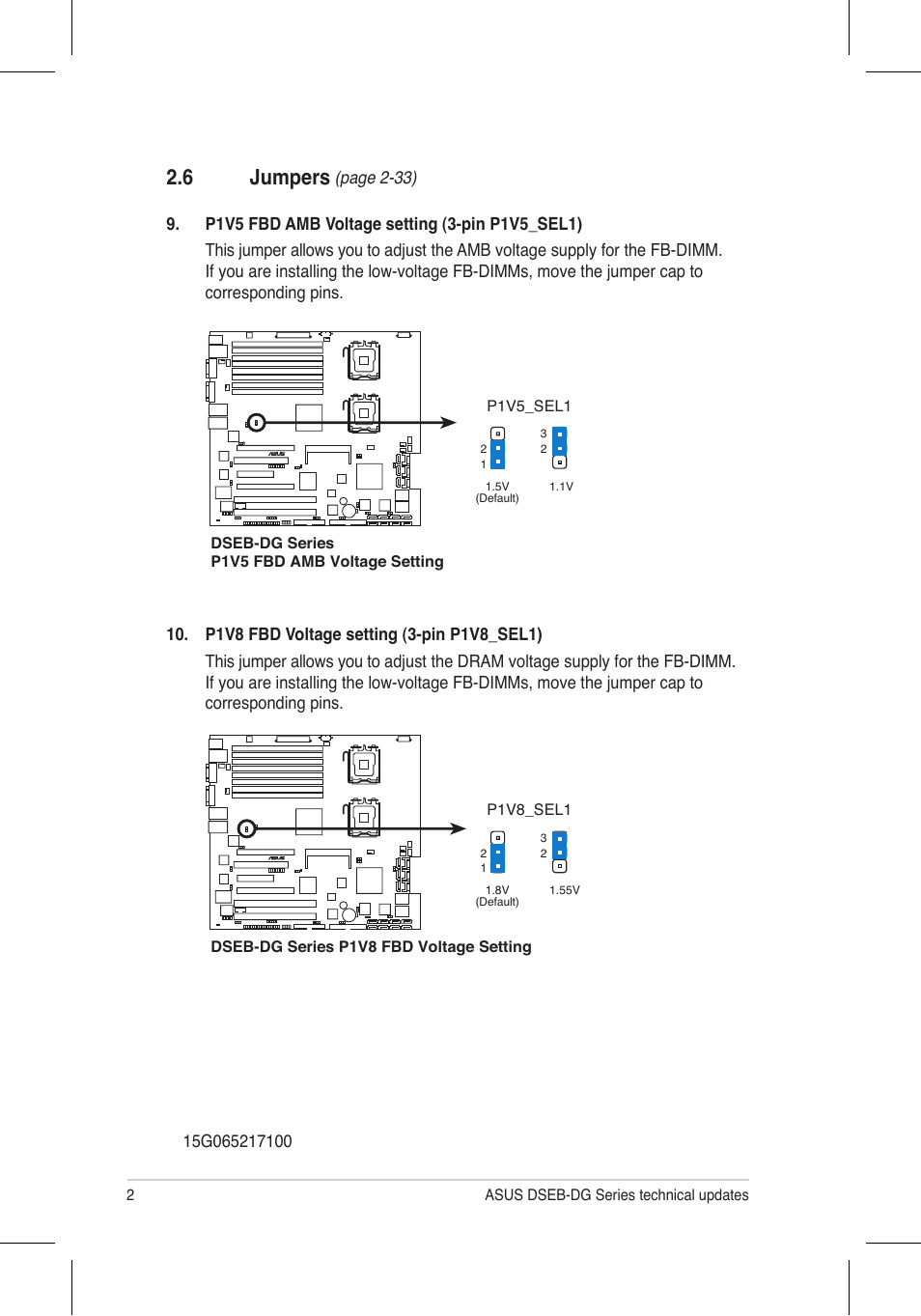 Asus DSEB-DG/SAS User Manual | Page 2 / 2