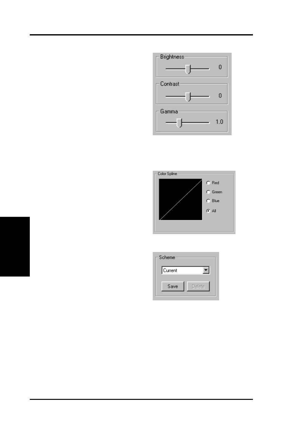 Software reference, General functions | Asus V7100 Series User Manual | Page 46 / 124