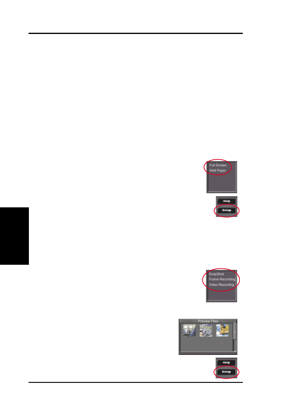Software reference, Asus live video modes | Asus V7100 Series User Manual | Page 84 / 124