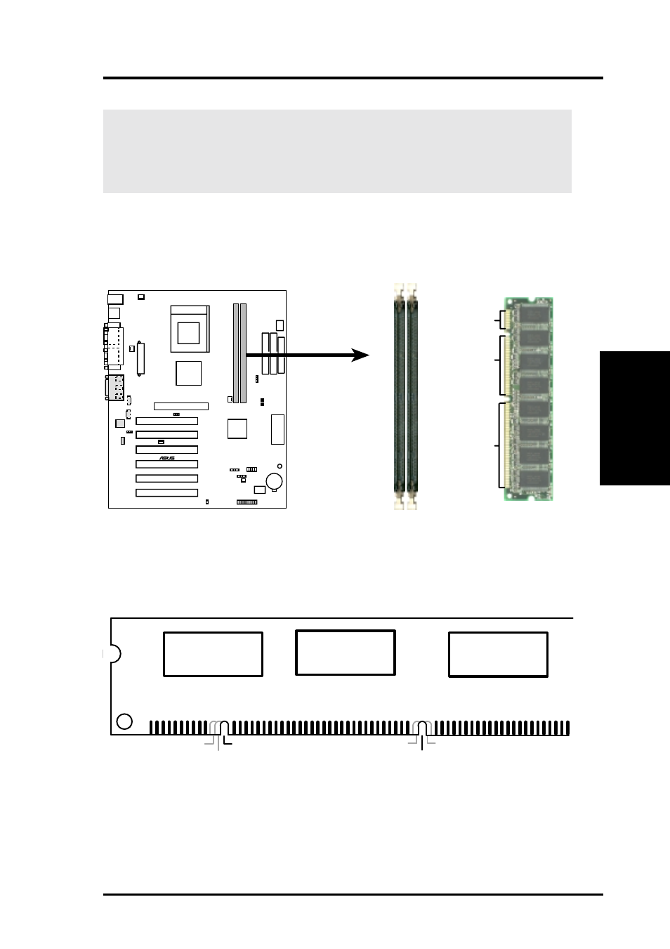 A7v-e 168-pin dimm sockets | Asus A7V-E User Manual | Page 21 / 84