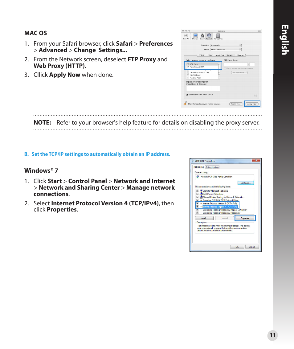 English | Asus RT-N16 User Manual | Page 11 / 147