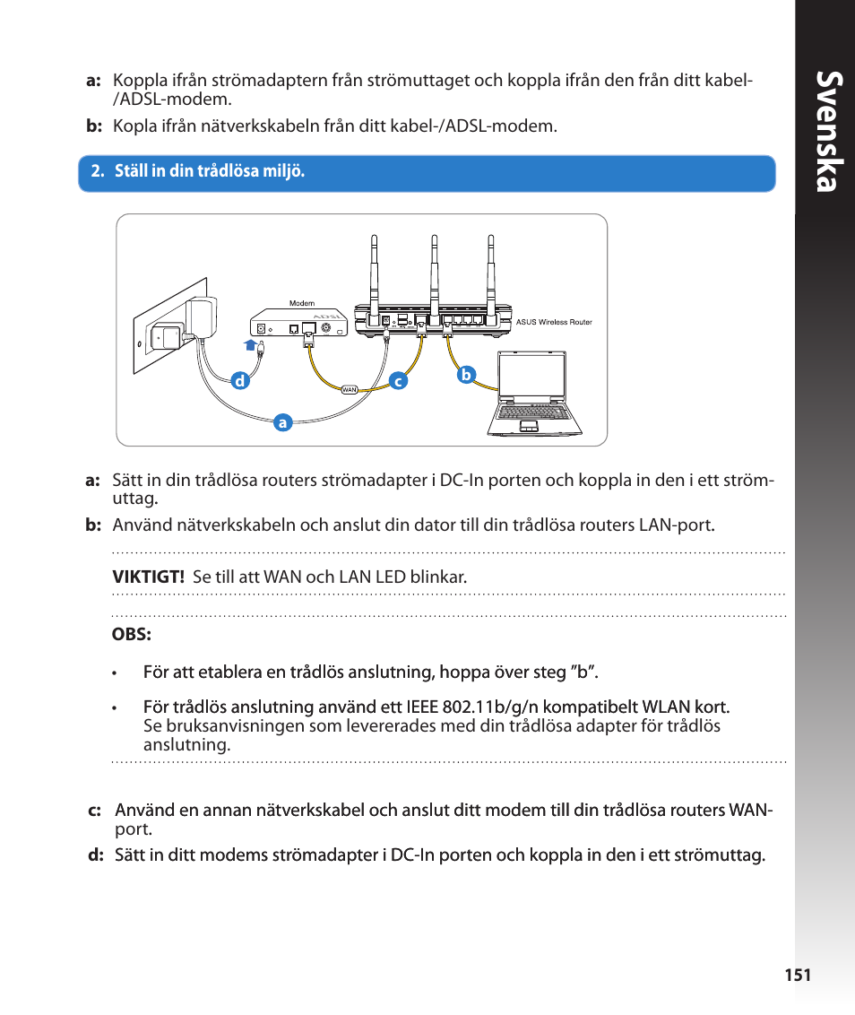 Sv ensk a | Asus RT-N16 User Manual | Page 139 / 147