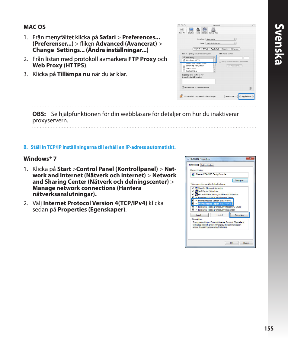 Sv ensk a | Asus RT-N16 User Manual | Page 143 / 147