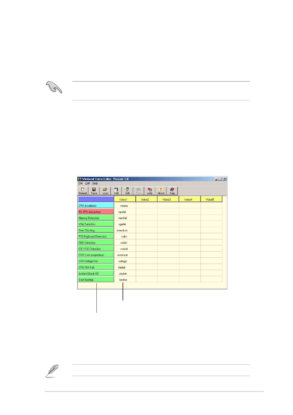 8 winbond voice editor | Asus A7N8X Deluxe User Manual | Page 109 / 124