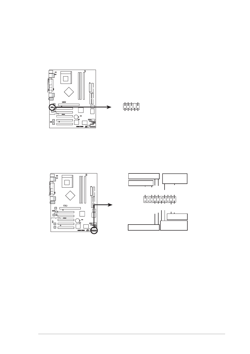 A7n8x front panel audio connector fpaudio1, A7n8x system panel connectors | Asus A7N8X Deluxe User Manual | Page 47 / 124