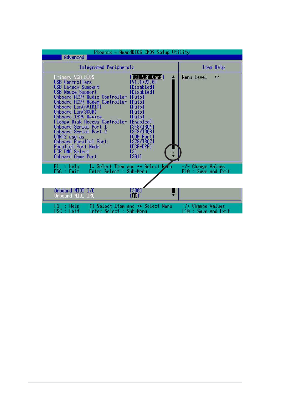 3 integrated peripherals | Asus A7N8X Deluxe User Manual | Page 76 / 124