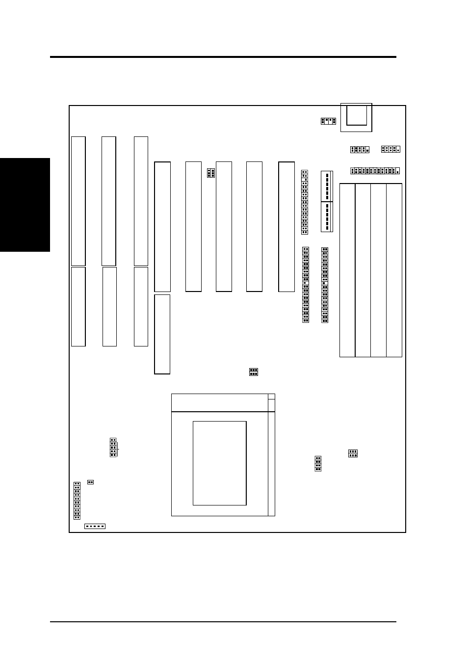 Iii. installation, Map of the motherboard, P/i-p6np5 user's manual | Map of board) iii. inst alla tion | Asus P/I-P6NP5 User Manual | Page 10 / 64