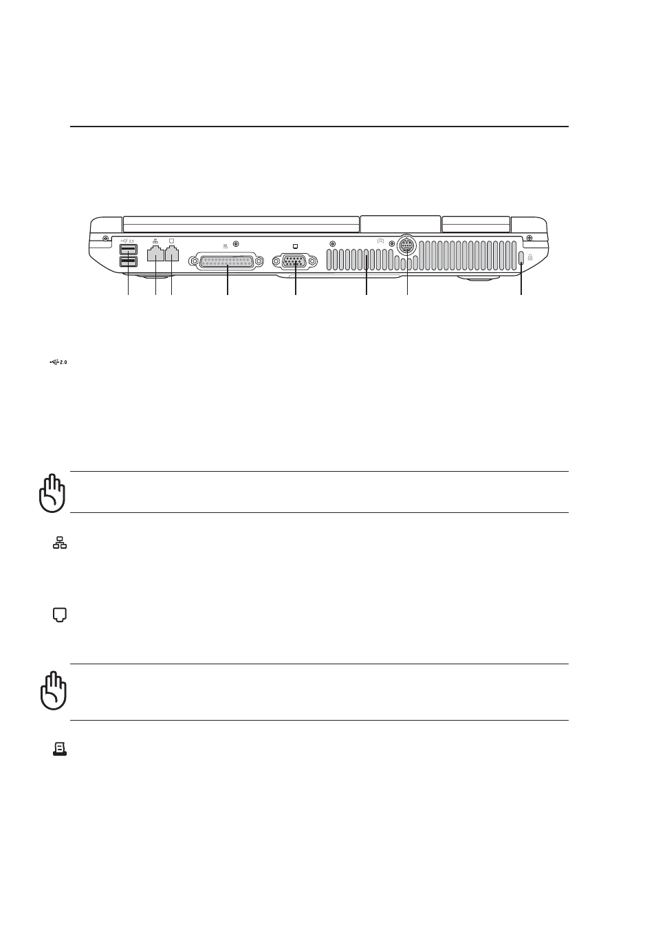 Rear side | Asus A2Dc User Manual | Page 23 / 74