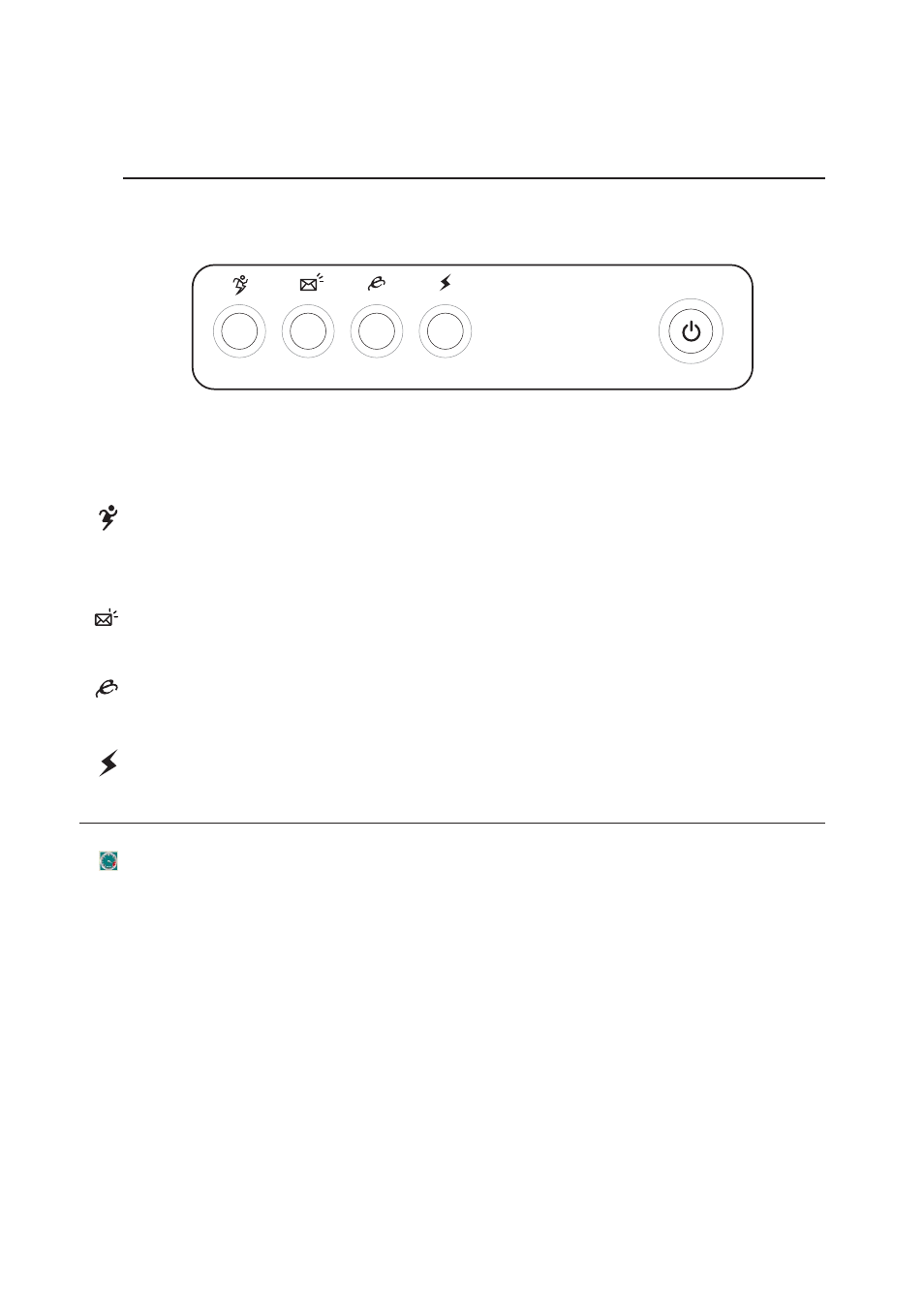 Instant launch keys and status indicators | Asus A2Dc User Manual | Page 34 / 74