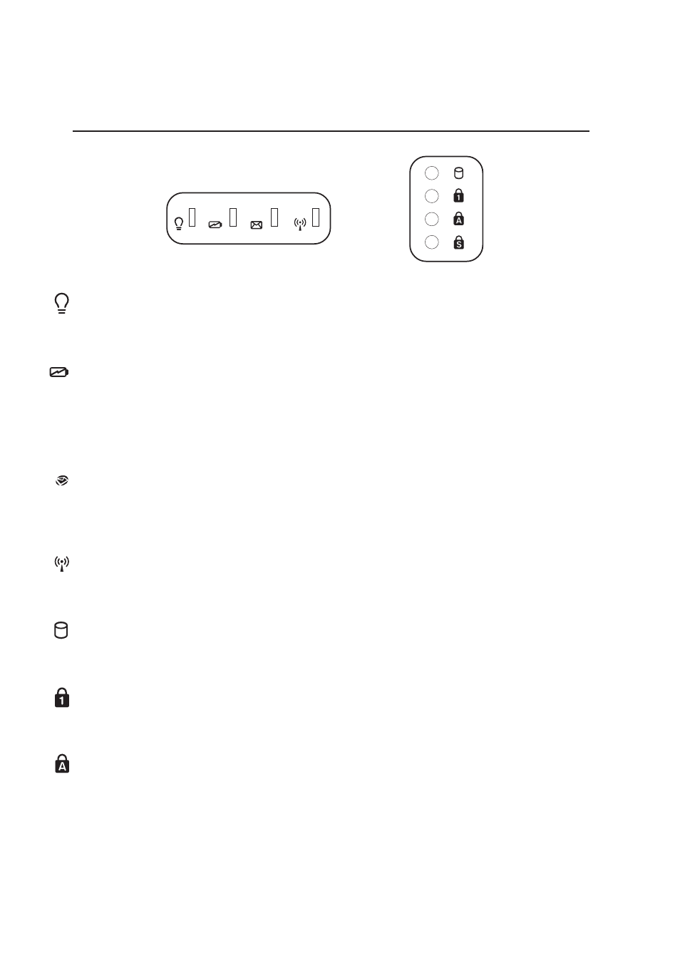 Status indicators | Asus A2Dc User Manual | Page 35 / 74