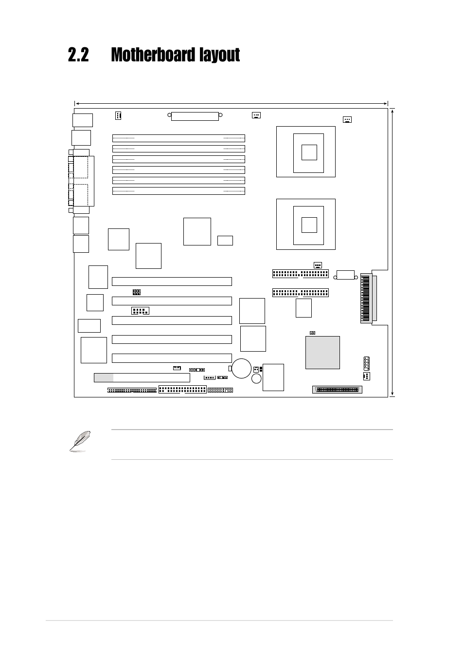 2 motherboard layout, 2 chapter 2: hardware information, Super i/o | Asus PR-DLS User Manual | Page 28 / 128