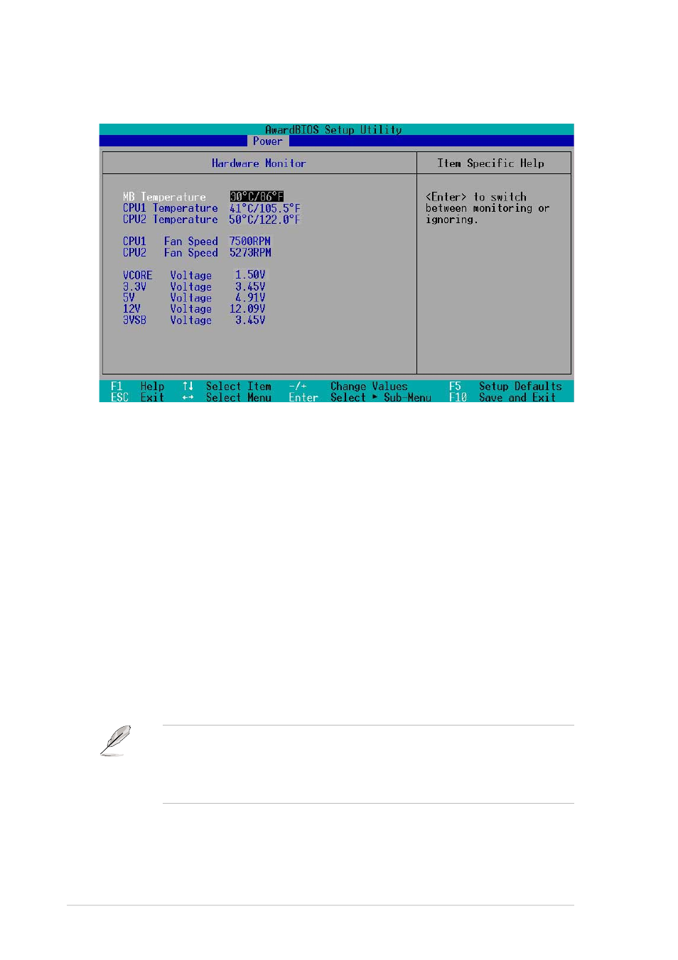 2 hardware monitor | Asus PR-DLS User Manual | Page 84 / 128