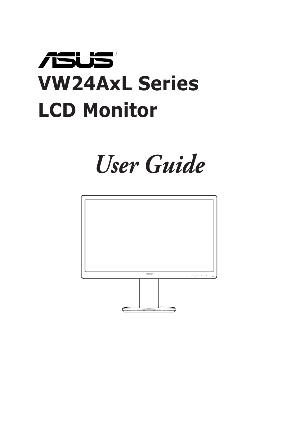 Asus VW24ATLR User Manual | 26 pages