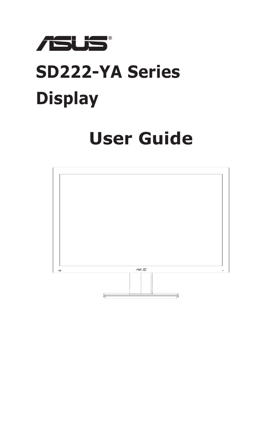 Asus SD222-YA User Manual | 24 pages