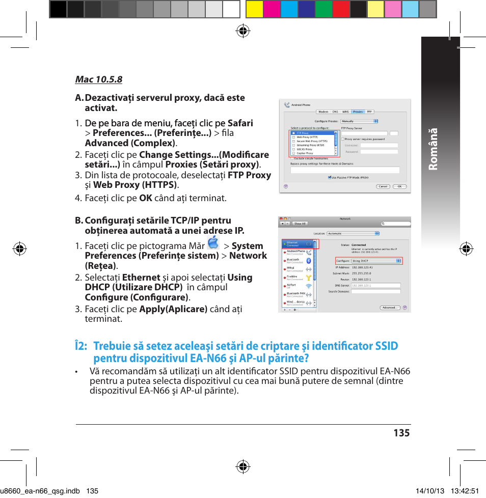 Română | Asus EA-N66 User Manual | Page 135 / 178