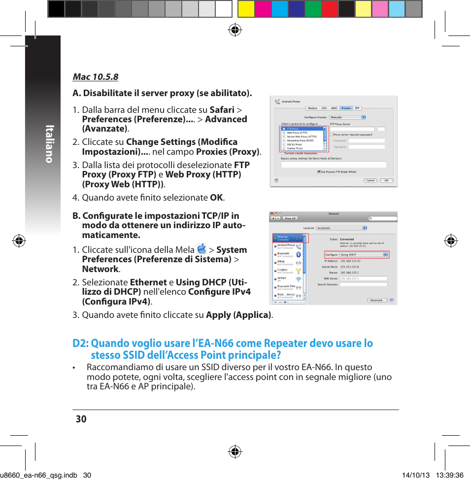 Italiano | Asus EA-N66 User Manual | Page 30 / 178