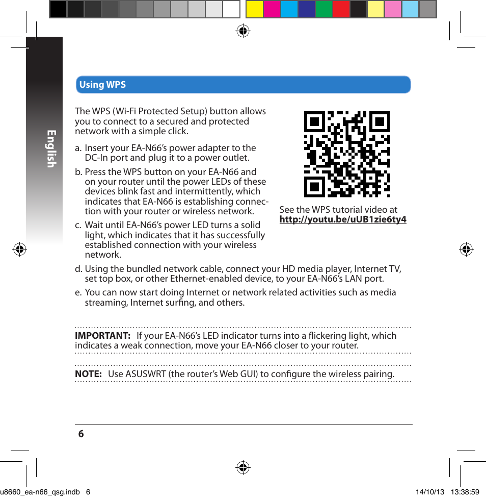 English | Asus EA-N66 User Manual | Page 6 / 178