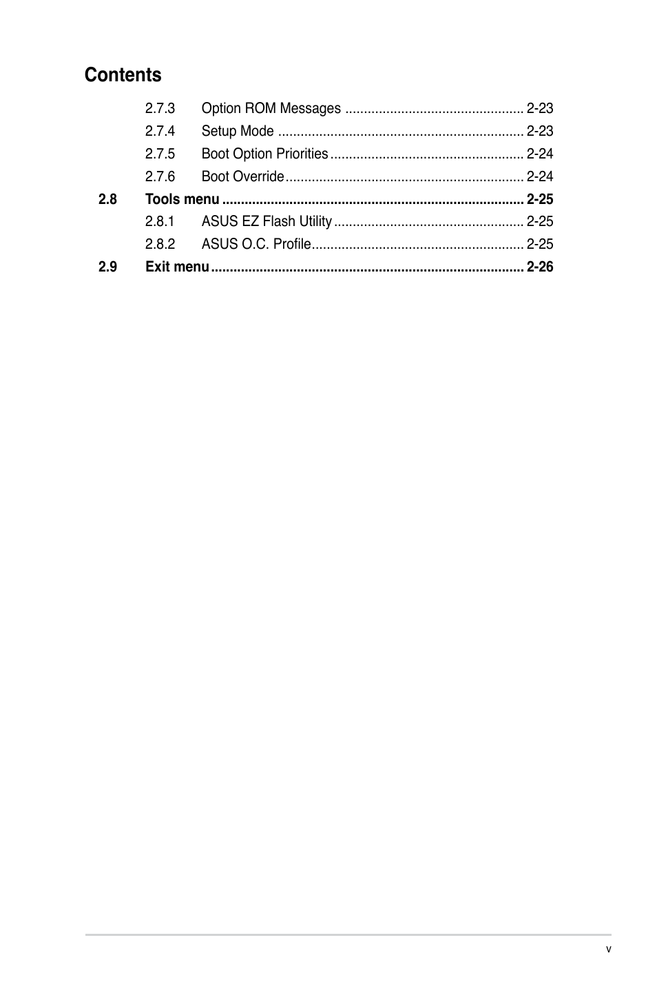 Asus P8H67-M LX User Manual | Page 5 / 58