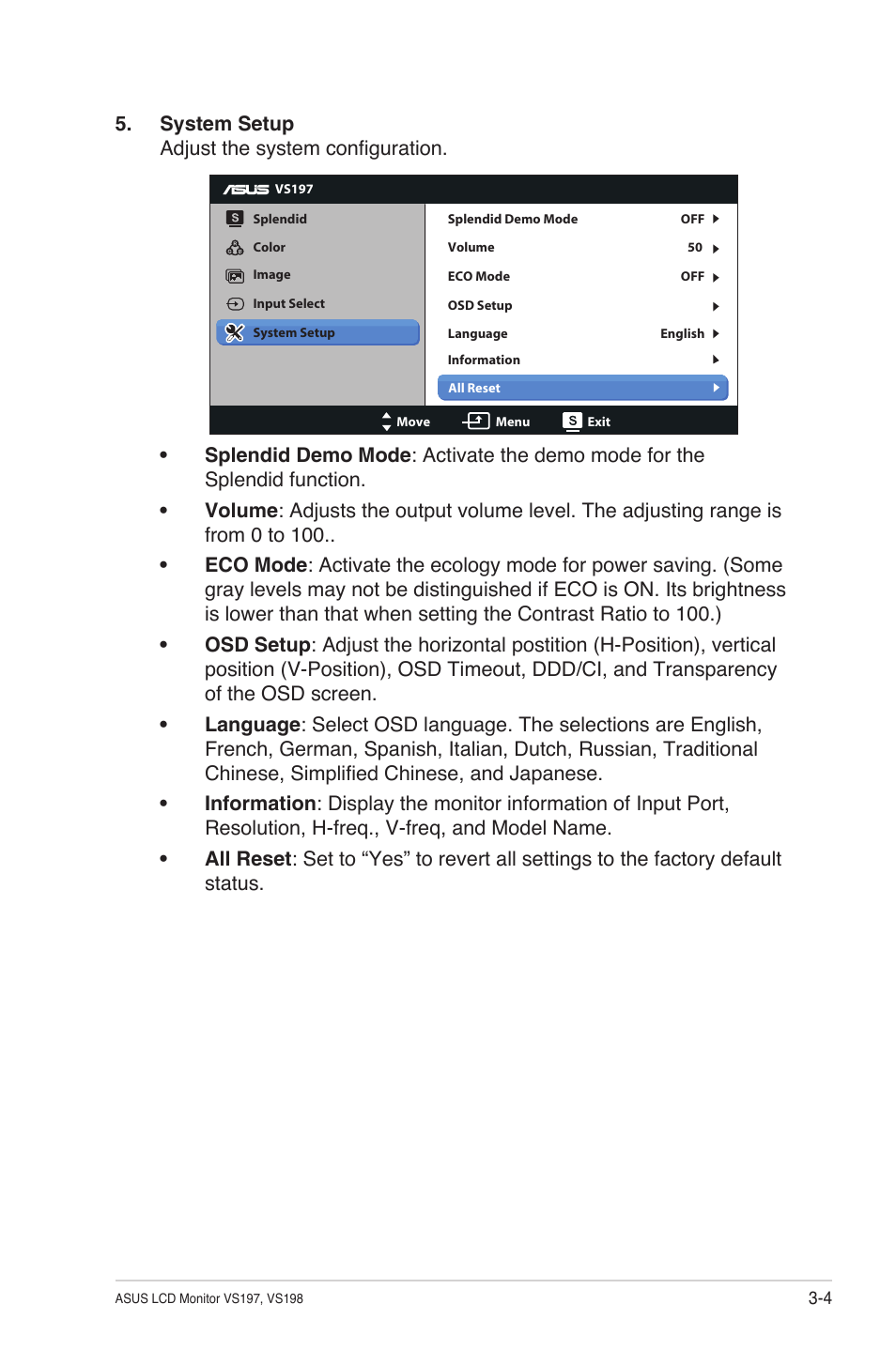 Asus VS197TE User Manual | Page 17 / 20