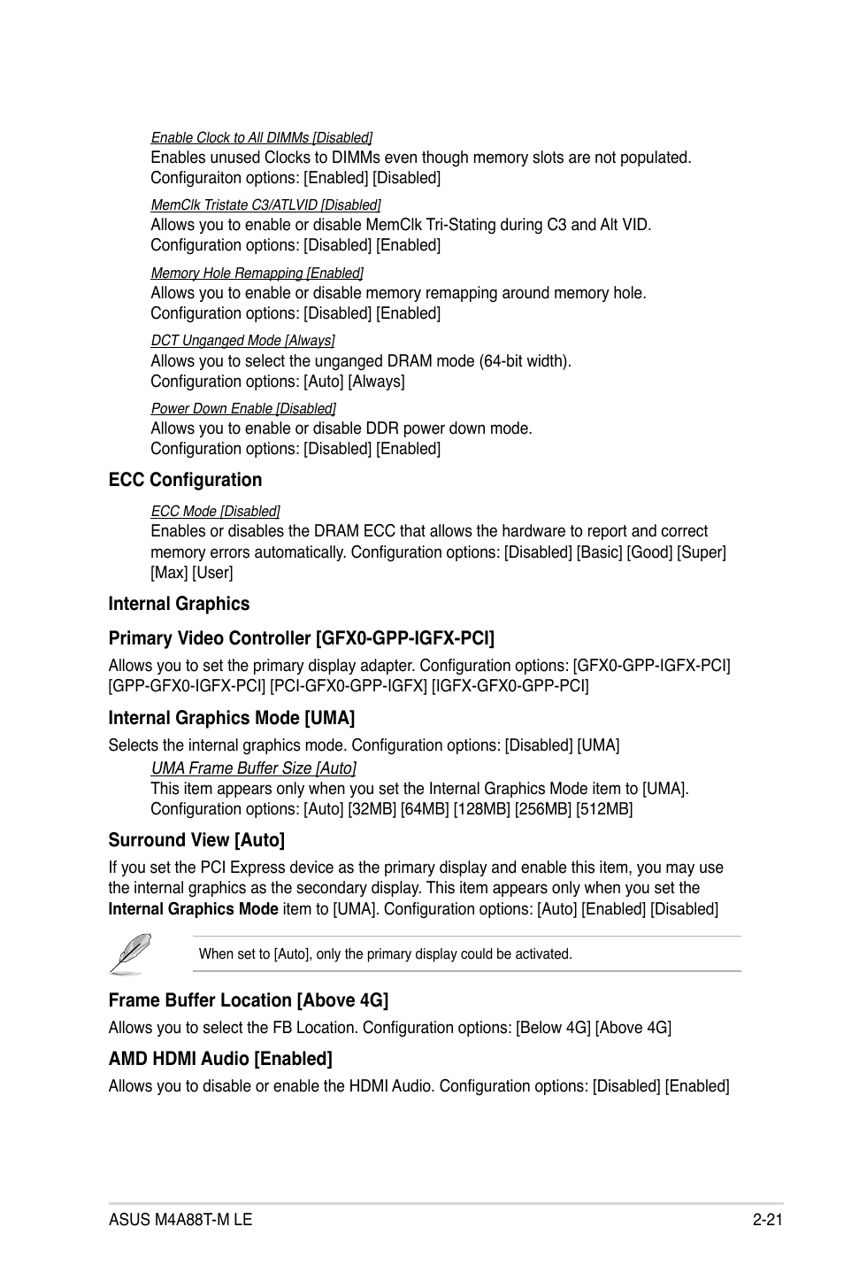 Asus M4A88T-M LE User Manual | Page 63 / 74