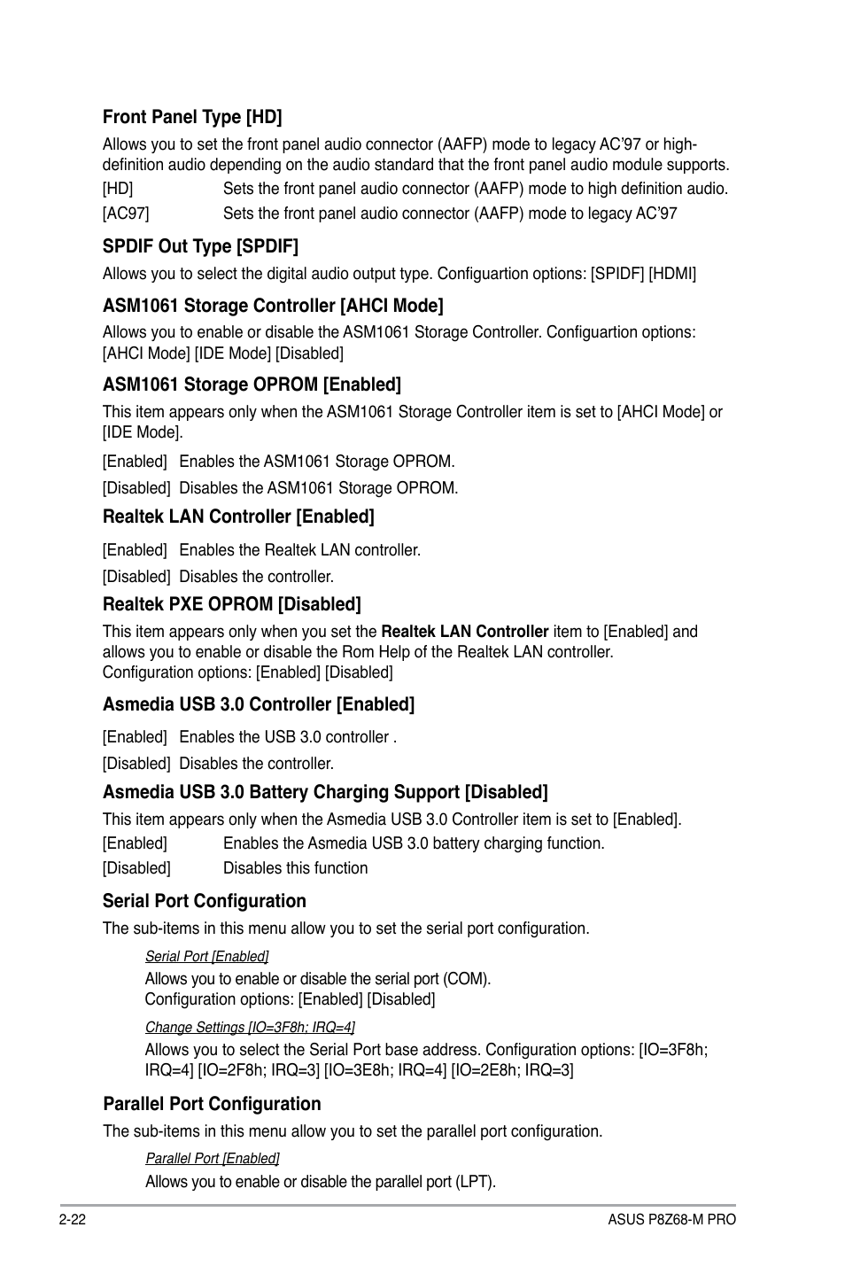 Asus P8Z68-M PRO User Manual | Page 72 / 82