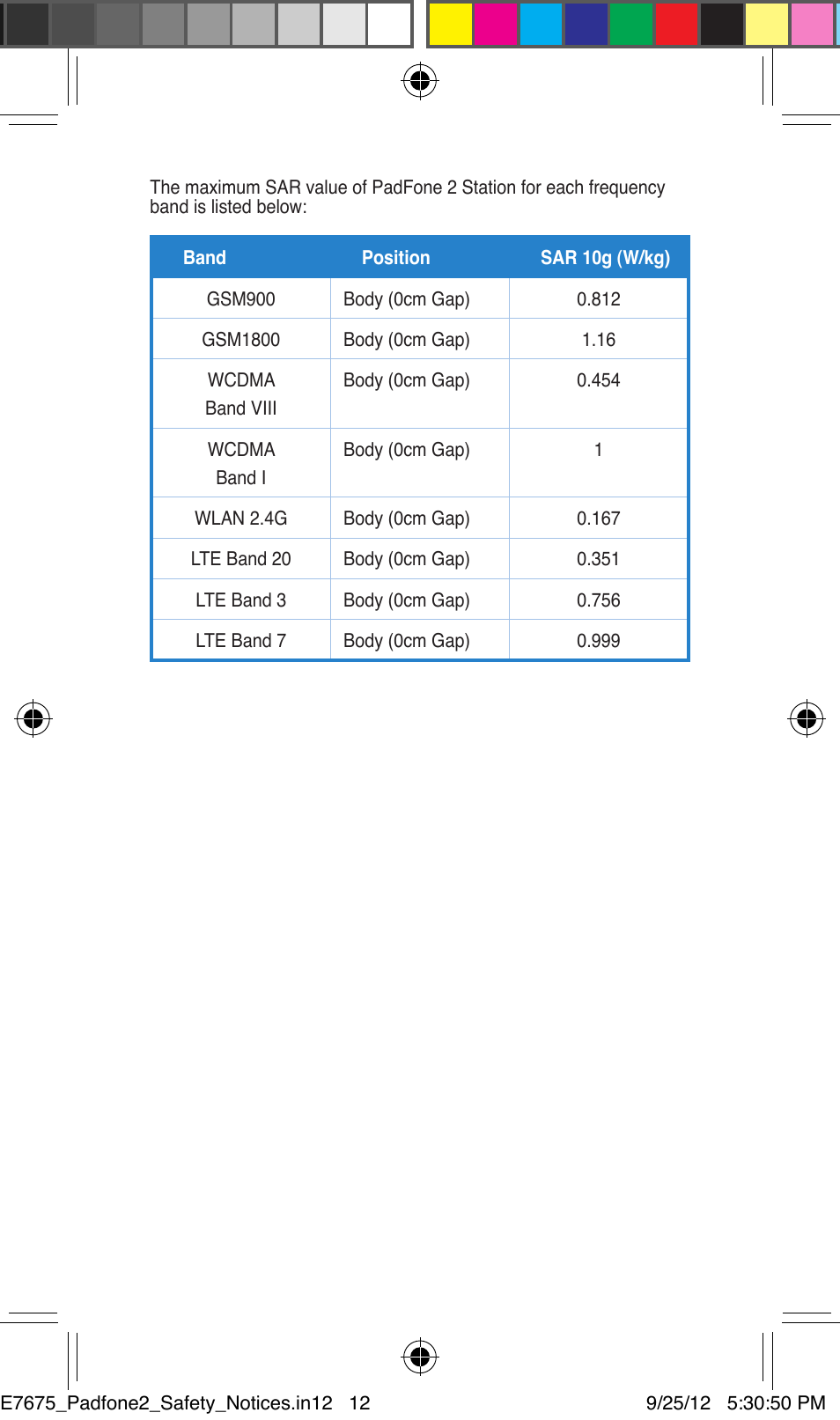 Asus PadFone 2 User Manual | Page 12 / 16