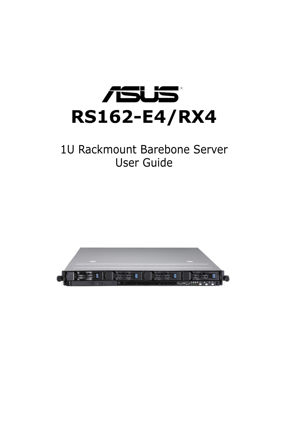 Asus RS162-E4/RX4 User Manual | 164 pages