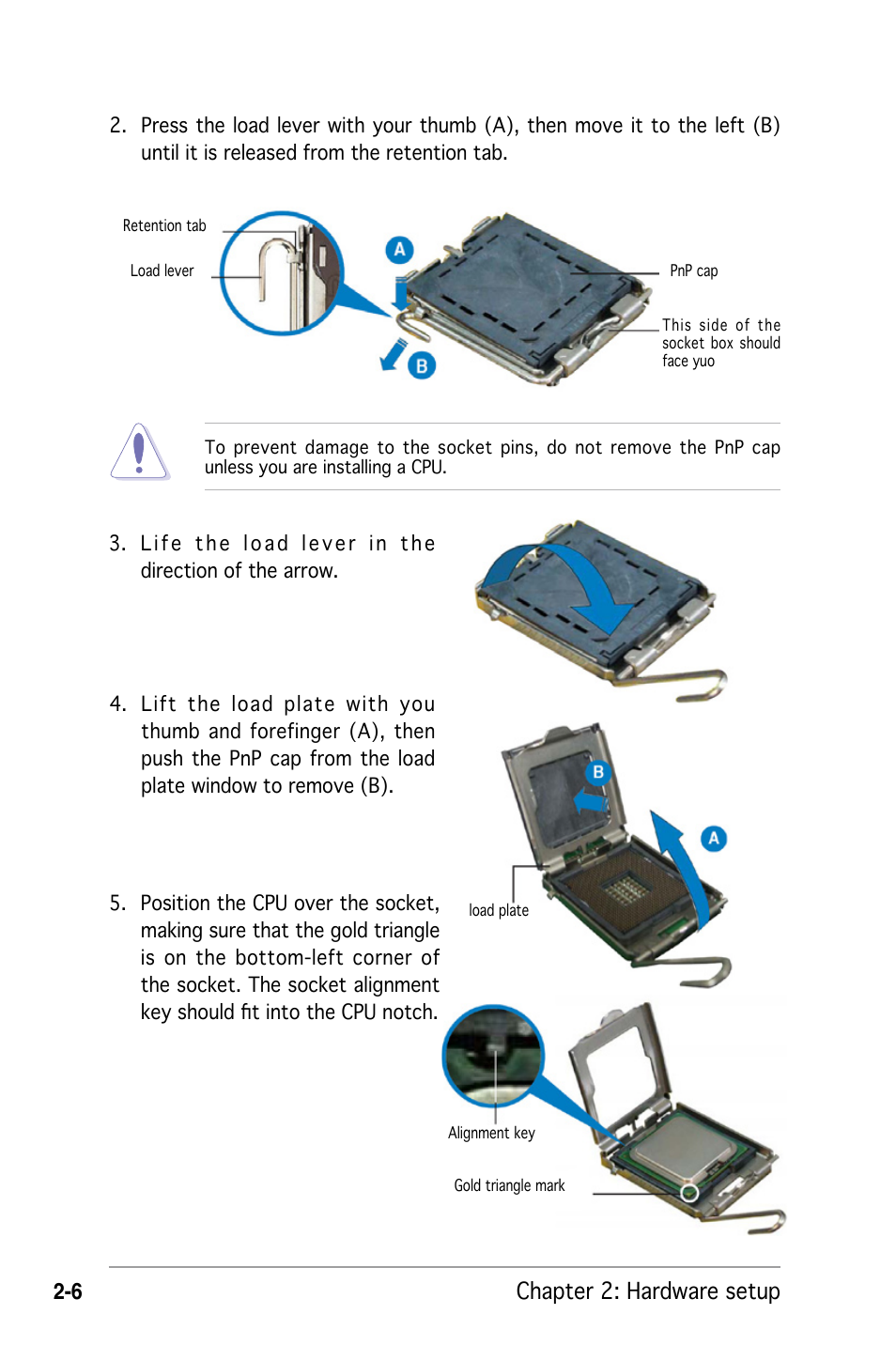 Chapter 2: hardware setup | Asus RS162-E4/RX4 User Manual | Page 24 / 164