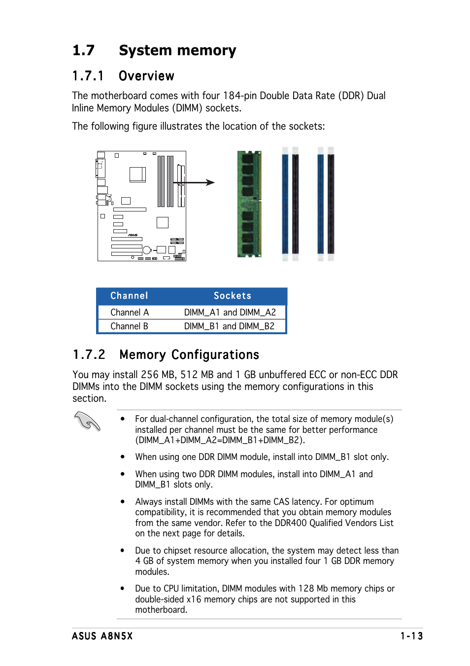 1 overview overview overview overview overview | Asus A8N5X User Manual | Page 27 / 116