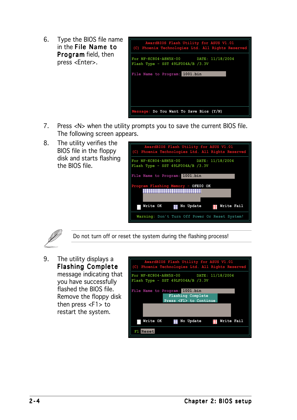 Asus A8N5X User Manual | Page 48 / 116