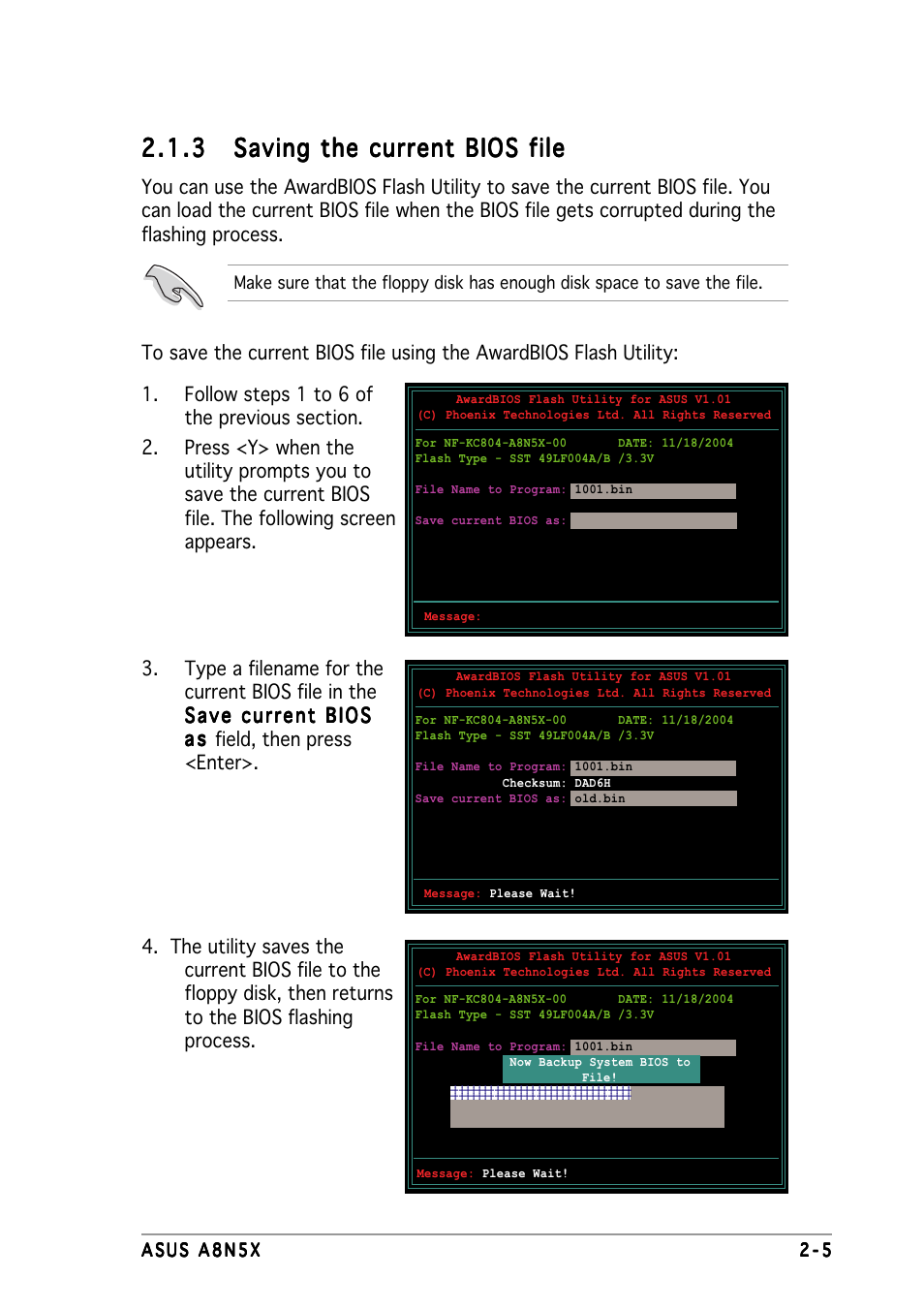 Asus A8N5X User Manual | Page 49 / 116