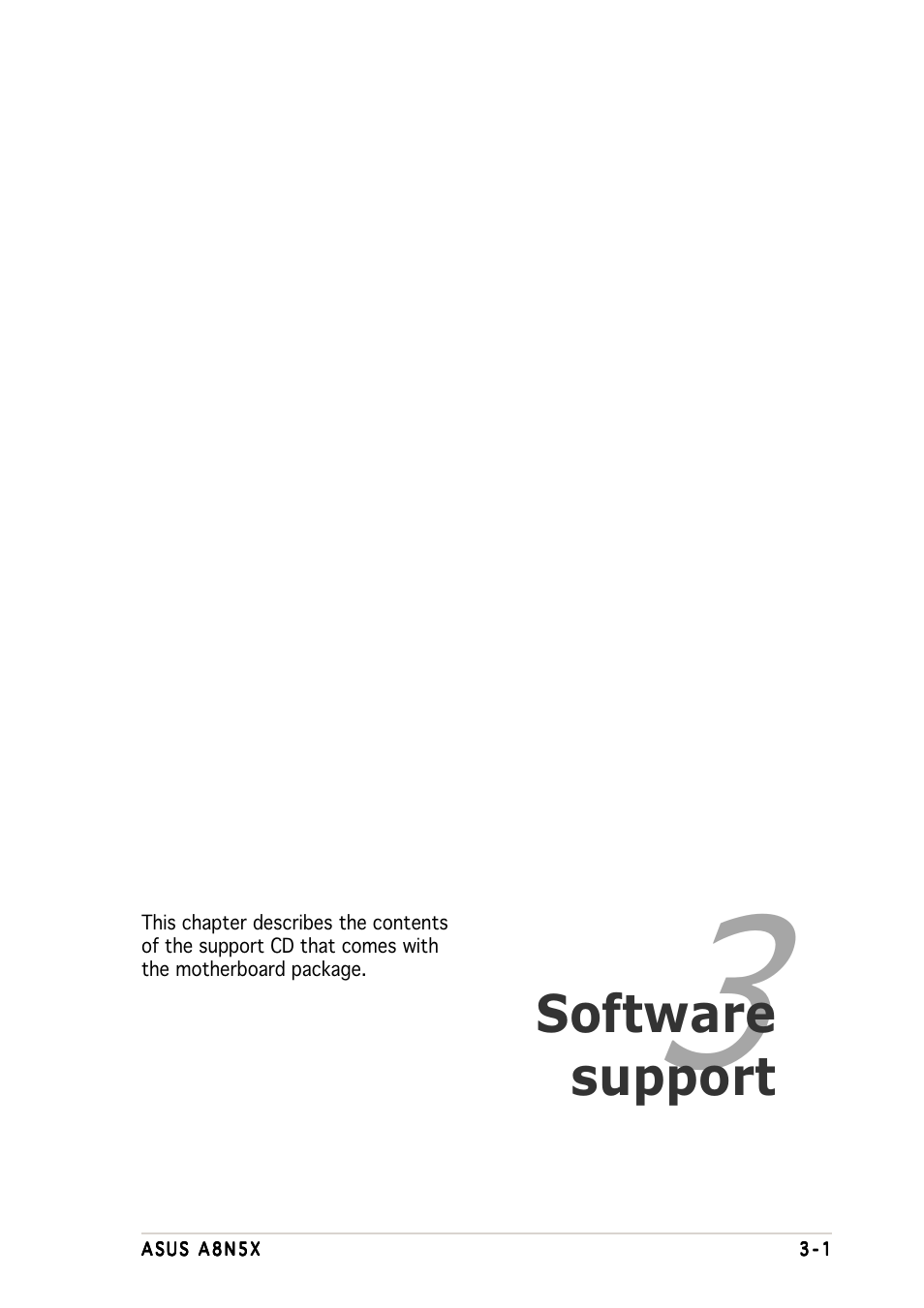 Software support | Asus A8N5X User Manual | Page 87 / 116