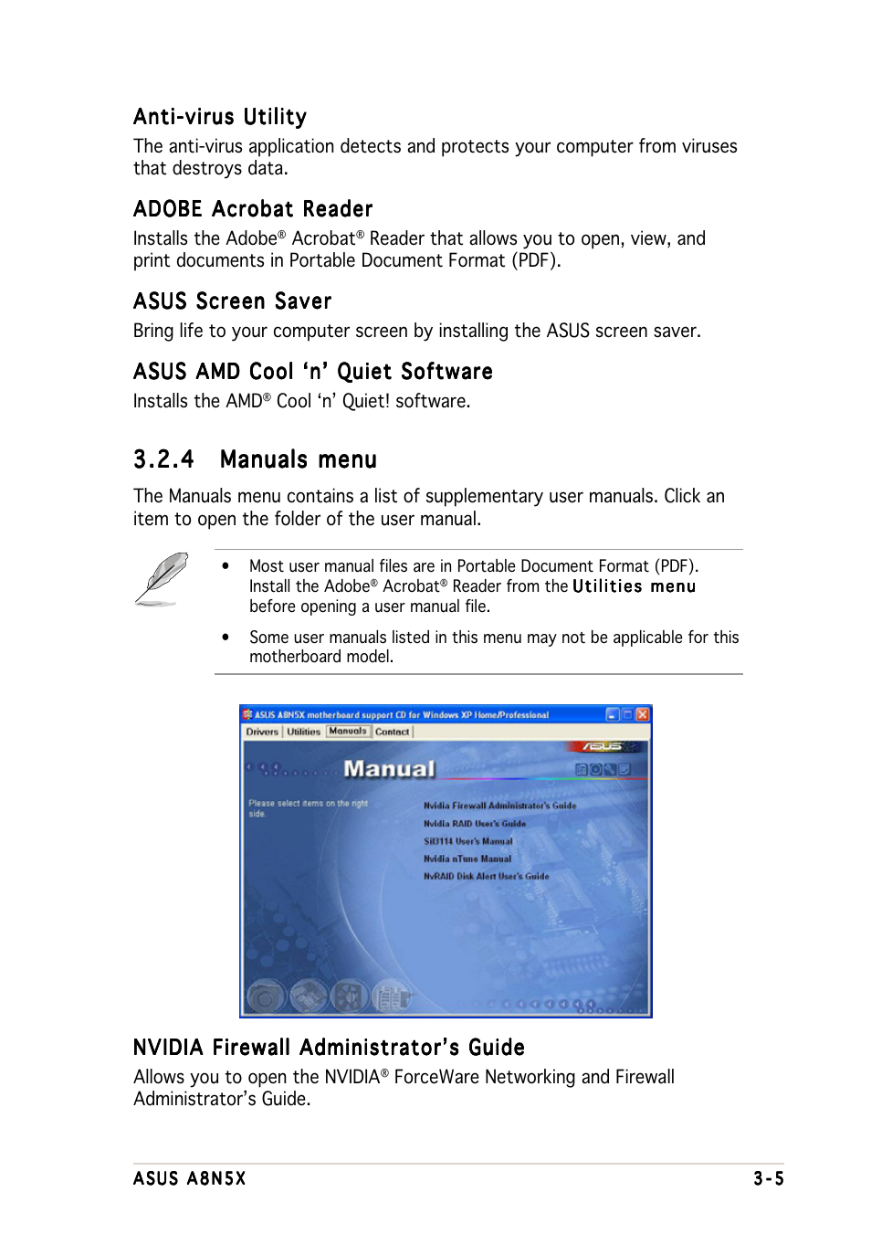 Asus A8N5X User Manual | Page 91 / 116