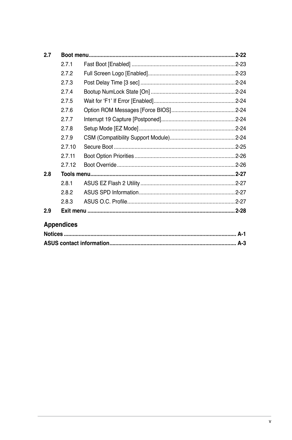 Asus A55-C User Manual | Page 5 / 72