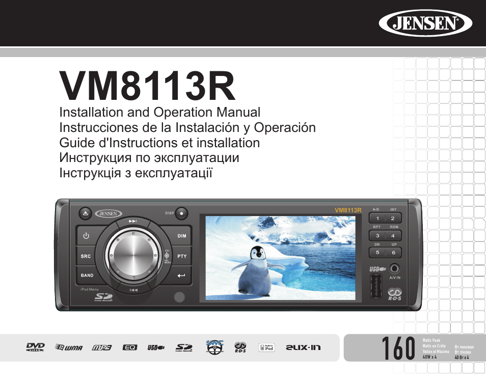 CHALLENGER VM8113R User Manual | 100 pages