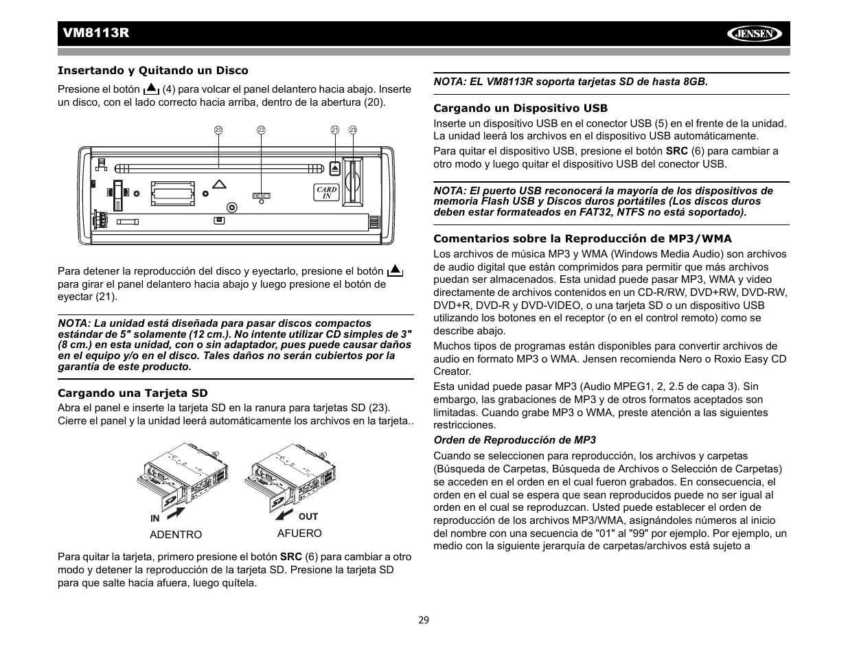 Vm8113 r | CHALLENGER VM8113R User Manual | Page 33 / 100