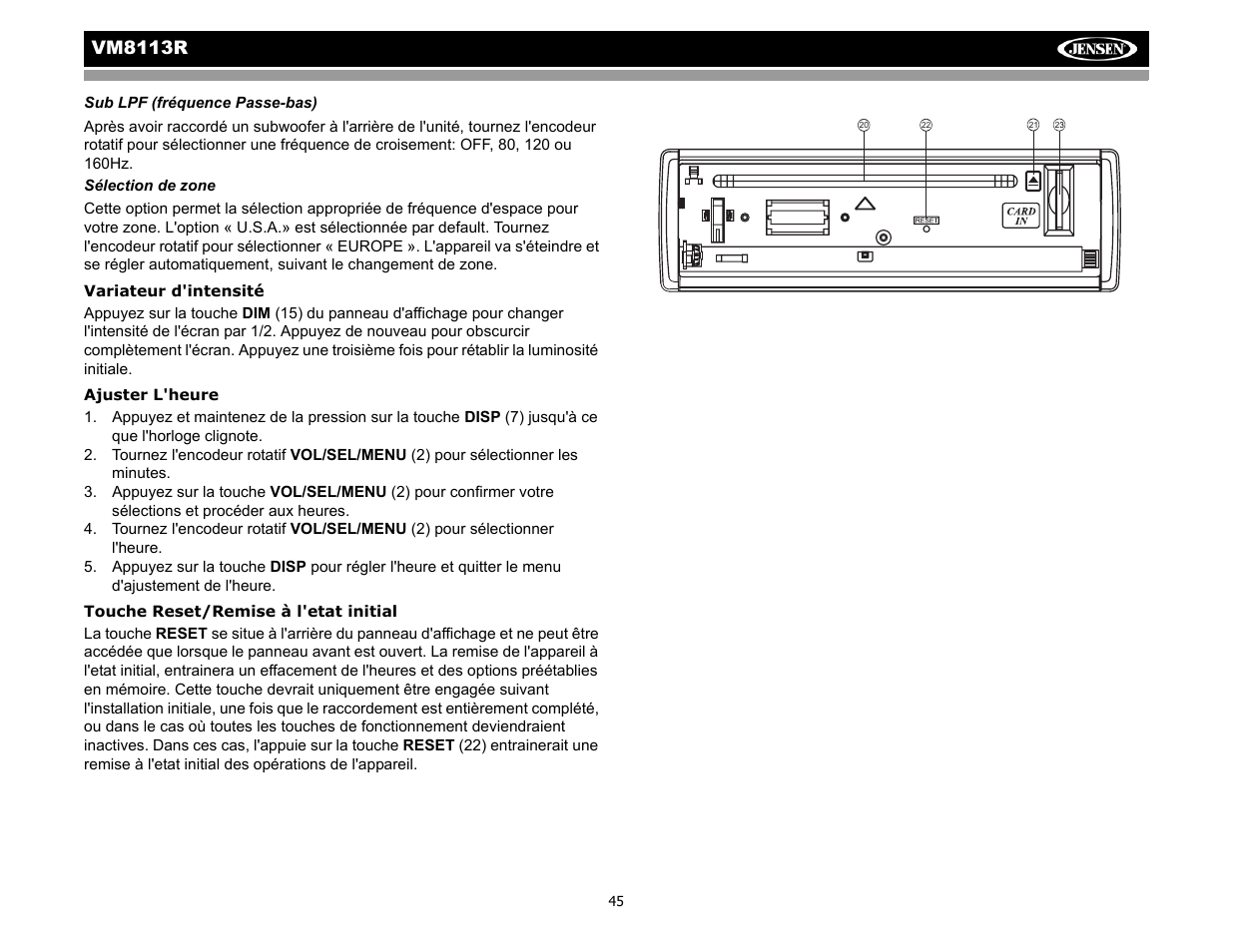 Vm8113 r | CHALLENGER VM8113R User Manual | Page 49 / 100