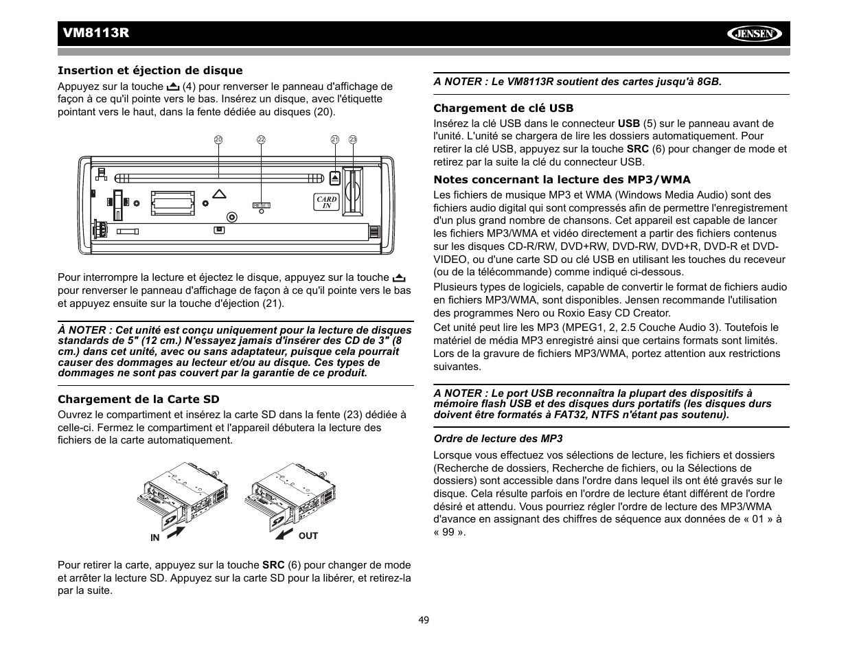 Vm8113 r | CHALLENGER VM8113R User Manual | Page 53 / 100