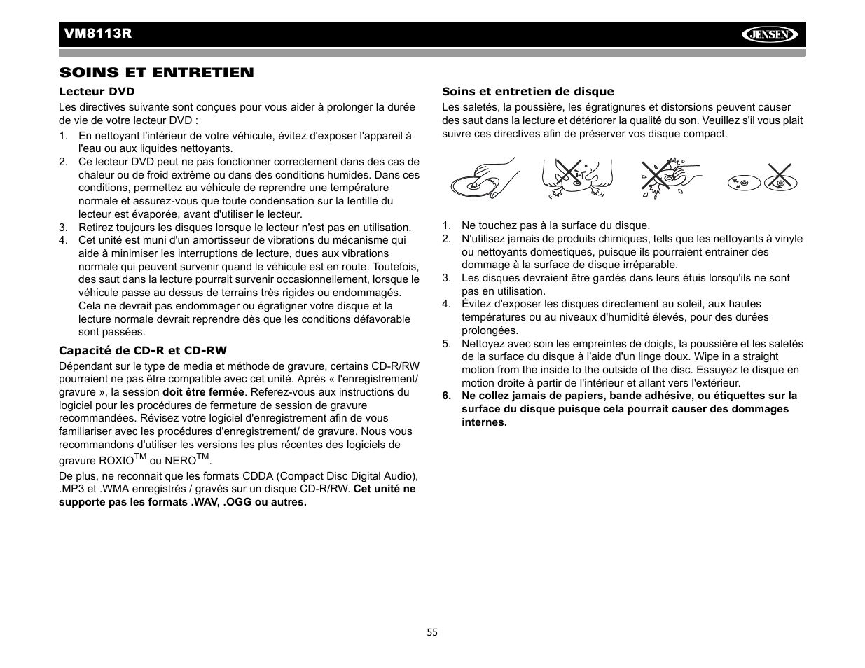 CHALLENGER VM8113R User Manual | Page 59 / 100