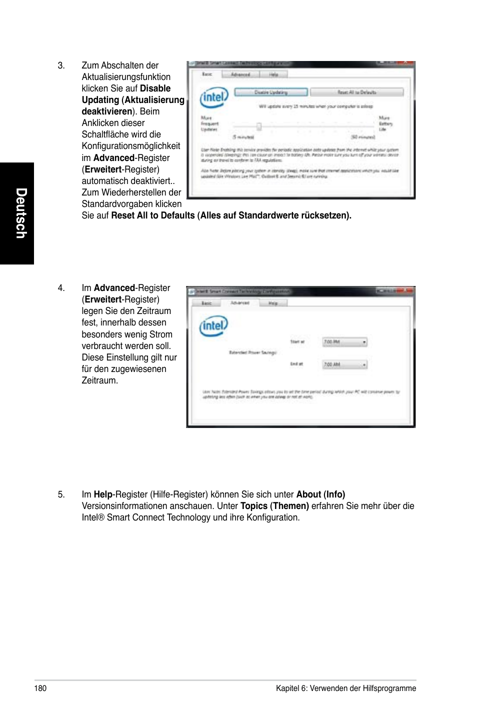 Deutsch | Asus CG8580 User Manual | Page 182 / 662