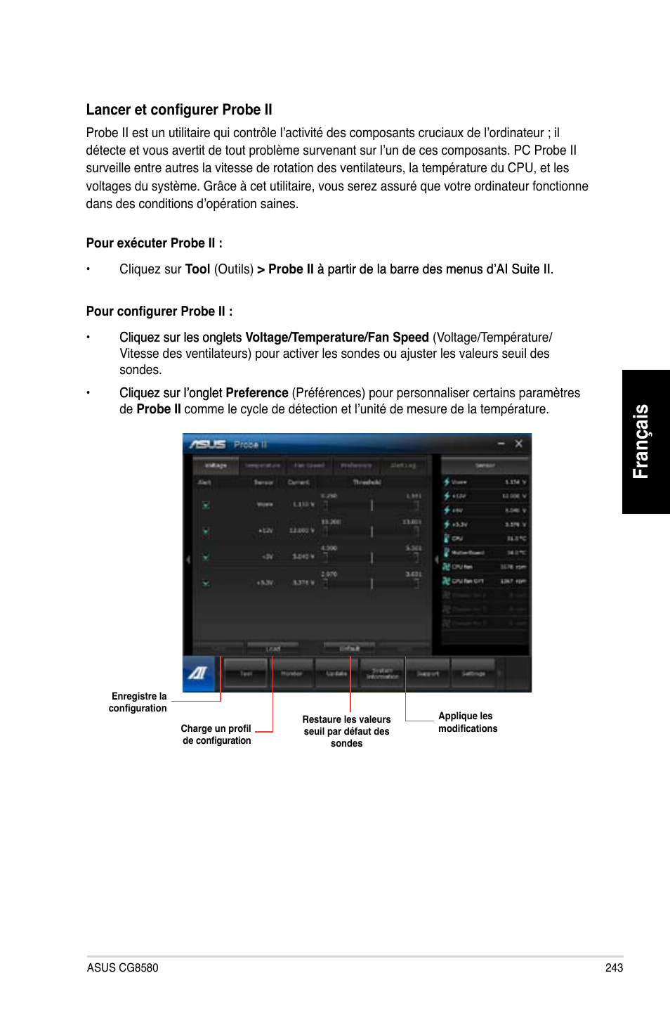 Français | Asus CG8580 User Manual | Page 245 / 662