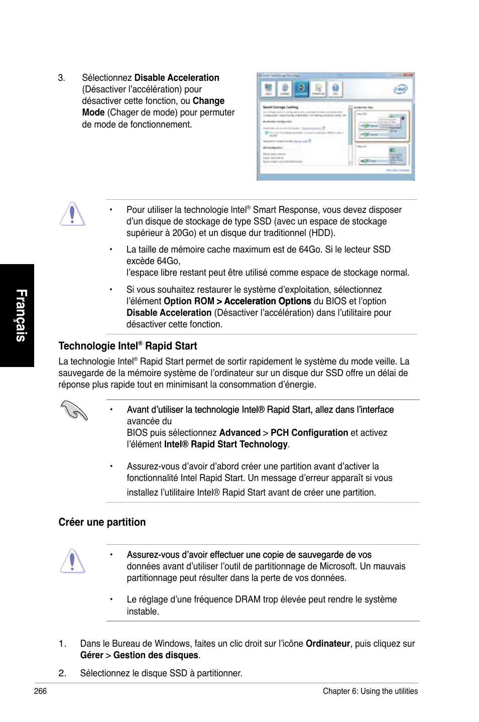 Français | Asus CG8580 User Manual | Page 268 / 662