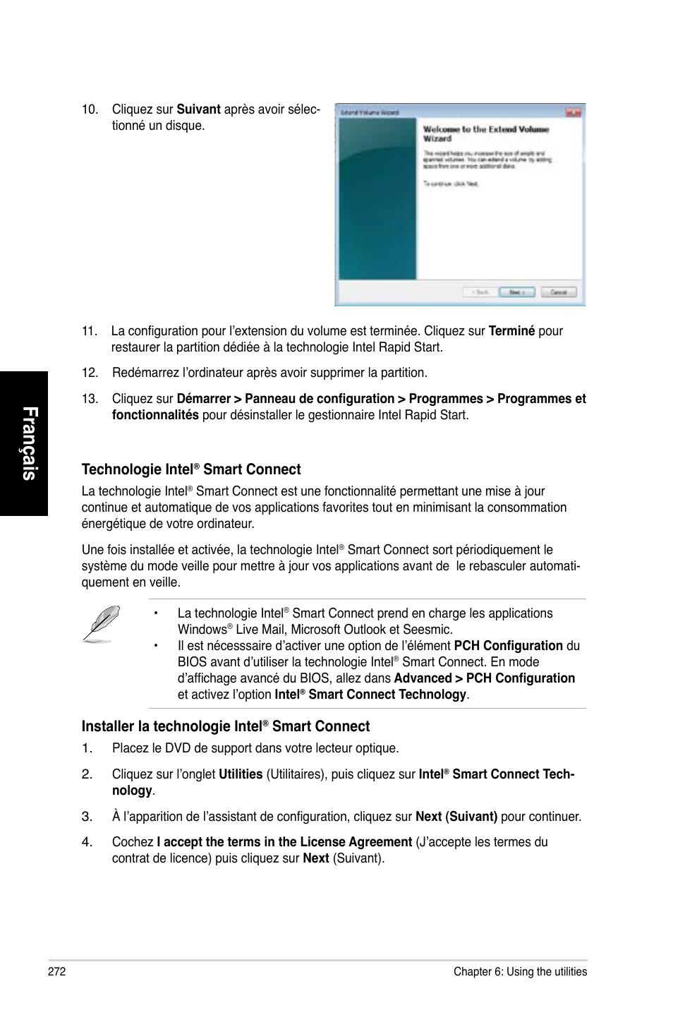 Français | Asus CG8580 User Manual | Page 274 / 662