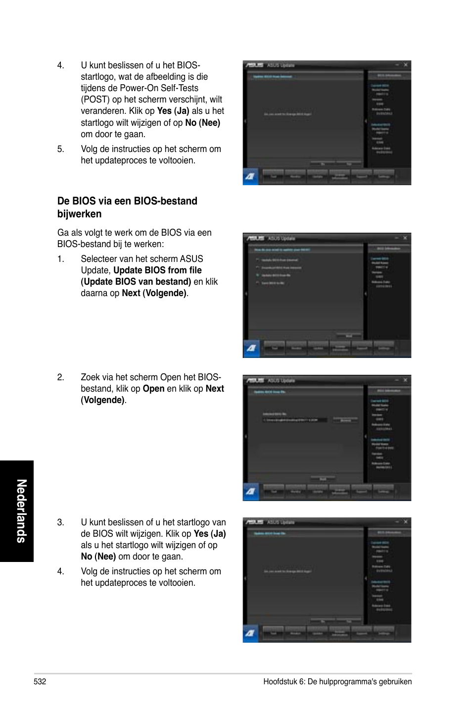 Nederlands | Asus CG8580 User Manual | Page 534 / 662