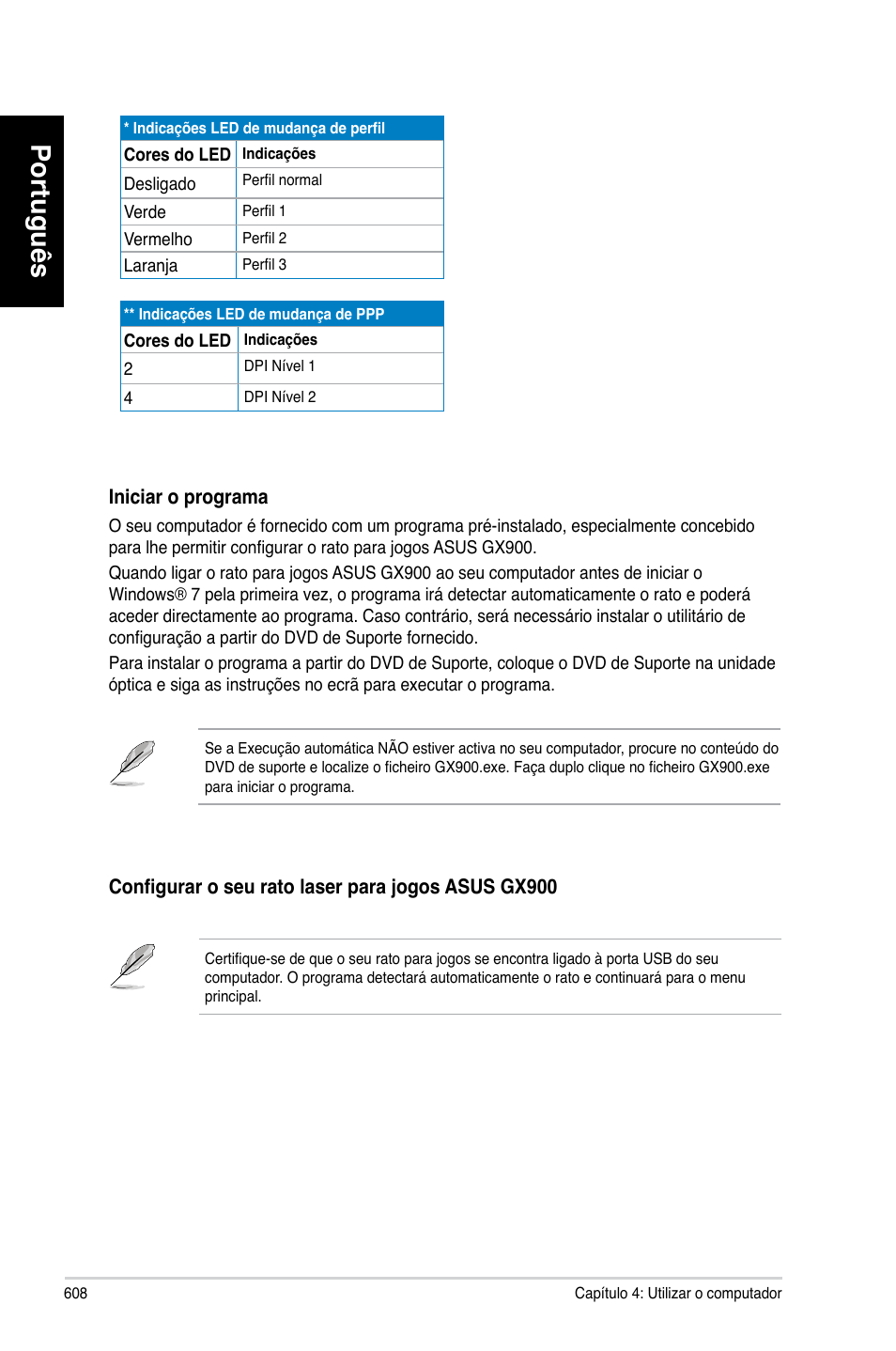 Português | Asus CG8580 User Manual | Page 610 / 662