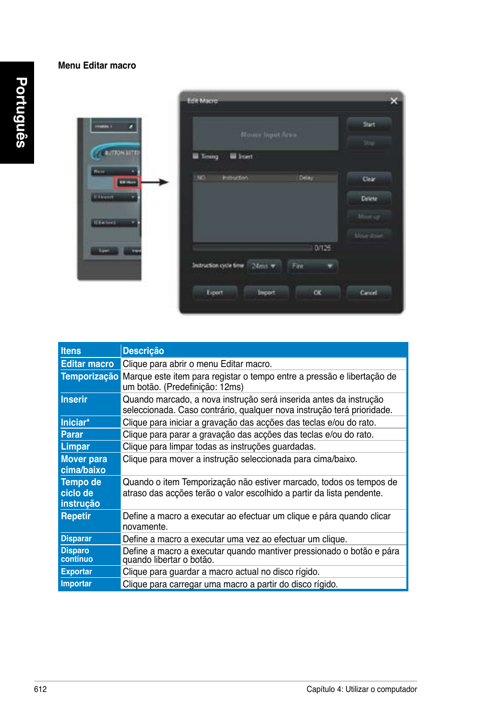 Português | Asus CG8580 User Manual | Page 614 / 662